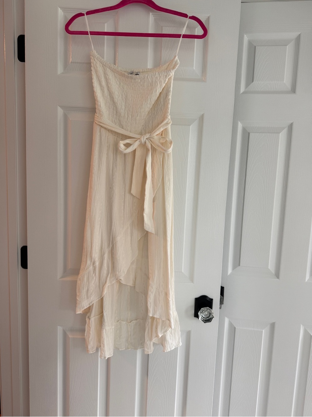 Express strapless dress